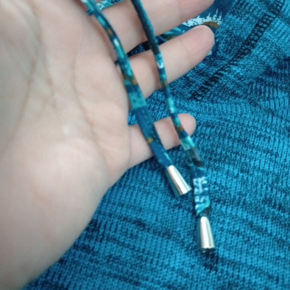 Panhandle Woman's Blue Sweatshirt Hoodie Sz Small - Picture 6 of 10